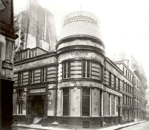 Vue extérieure de la galerie de S. Bing « l'Art Nouveau » (1895)